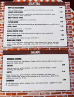 Red Brick And Grill menu