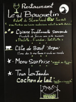 Le Grand Bouquetin food