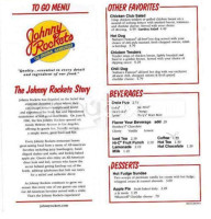 Johnny Rockets menu