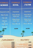 O Blé D'orient menu