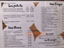 L'alpage menu