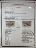 La Mexicana menu