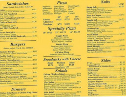 Buckeye Dairy menu