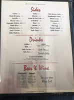 Sophia's Kitchen menu