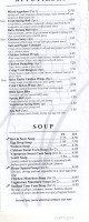 Quang Dong Chinese menu