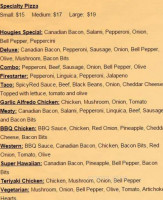 Steel Penny Grill menu