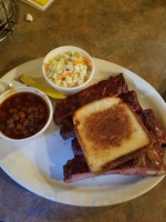 Hickory House Barbeque food