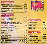 Hotel Krishnum menu