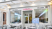 TATA Burger inside