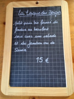 La Terrasse Des Aiguilles food