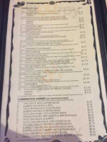 Habaneros menu