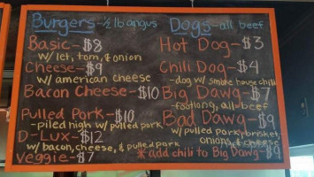 Smokey Sweet Bbq menu