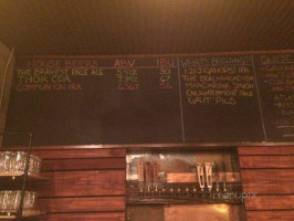 Defeat River Brewery menu