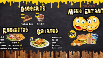 Le Smiley menu