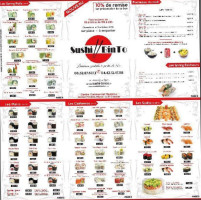 Sushis Binto menu