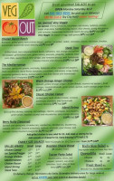 Veg Out menu