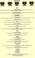 The 411 Eatery And Lounge menu