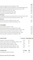 Le Cafe De La Place menu