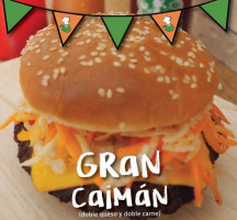 Hamburguesas Caiman food