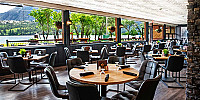 The Lakeside Chophouse at the Bayshore Inn inside