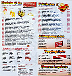 Pizza Tiger menu