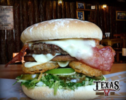 Texas Burgers Bbq food