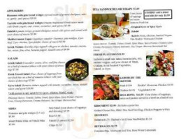 Fresh Mediterranean Express menu