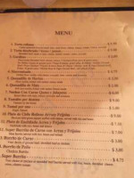 Mexico 2000 menu