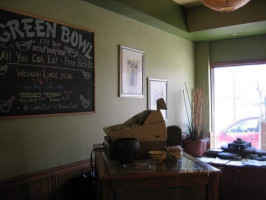 Green Bowl Over Rice food
