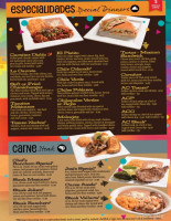 Fiesta Mexicana Clayton menu