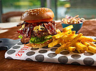 Rumpus Burger food