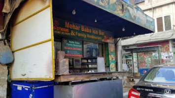 Mehar Baba outside