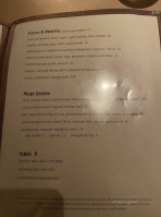 Cucina menu