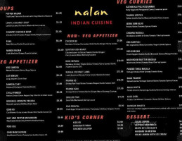 Nalan Indian Cuisine inside