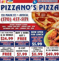 Pizzanos food