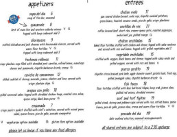 Dos Gringos Mexican Kitchen menu