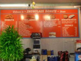 Snowflake Donuts food