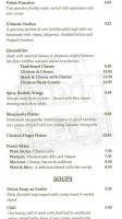 Hendricksons menu