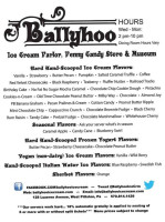 Ballyhoo menu