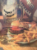 Bogey's Tavern, LLC food