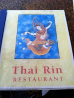 Thai Rin Restaurant Bar food