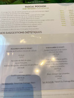 La Mariniere menu