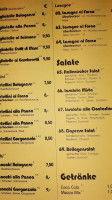 Pizzabella Heimservice menu