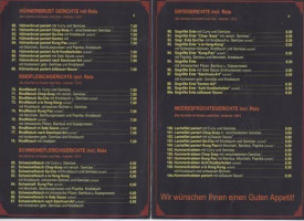 Asia (sushi Asiatische Speisen) menu