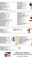 Le Comptoir Des Saveurs menu