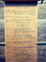 Rodolfo Pizzeria menu