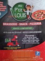 Au P'tit Louis menu