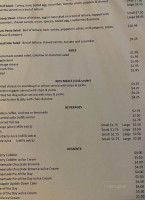 Olde Towne Cafe And Inn Llc menu