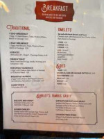 Shirley's Place menu