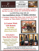 Btb Wines inside